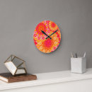 Recherche de mandala orange horloges Coloré