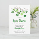 Recherche de shamrock baby shower invitations Printemps