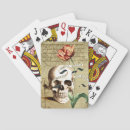 Suche nach skull spielkarten Vintag