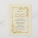 Recherche de gold frame invitations Rustique