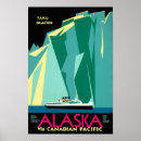 Suche nach vintages alaska poster Reisen