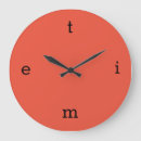 Recherche de lettres horloges Moderne