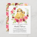 Recherche de sloth baby shower invitations Animaux