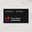 Recherche de pointu cartes visite Cool