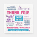 Recherche de message serviettes Typographie