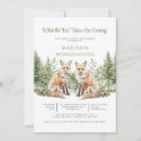 Recherche de renard drôle invitations Mignon
