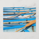 Recherche de avirons cartes postales Bleu