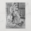 Recherche de bicyclettes vintages cartes postales Victorien