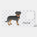 Recherche de chien de rottweiler iphone coques Mignon
