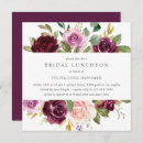Recherche de plum purple invitations Bride