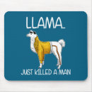 Recherche de lama drôle tapis souris Tendance
