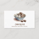 Recherche de truffes cartes visite Chocolat