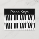 Recherche de pianist cartes visite Professionnel