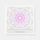Recherche de mandala blanc serviettes Élégant