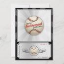Suche nach baseball party einladungen Retro