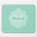 Suche nach grüne tupfen mousepads Monogramm