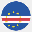 Recherche de le cap vert autocollants Drapeau