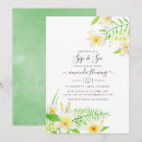 Recherche de floral exotique invitations Tropical
