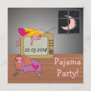 Suche nach pyjama party einladungen Girl
