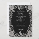 Suche nach schwarze spitze einladungen Bride