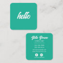 Suche nach hello visitenkarten Cool