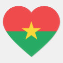 Recherche de burkina autocollants Drapeaux du monde