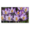 Recherche de fleurs de crocus cartes visite Floral