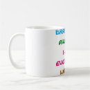 Recherche de cerveaux mugs bouteilles Citations amusantes