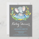 Suche nach elefant baby party einladungen Süß