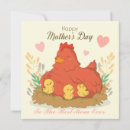 Recherche de oiseau mère vœux cartes Mignon