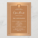 Recherche de open house invitations Élégant
