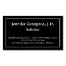 Recherche de notaire professionnel cartes visite Minimaliste