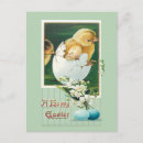 Recherche de salutations de pâques cartes postales Poussins