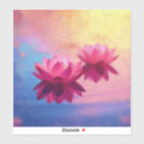 Recherche de zen rose autocollants Lotus