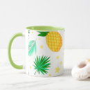 Recherche de motif d ananas tasses Moderne