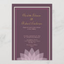 Recherche de aubergine mariage invitations Simple
