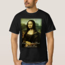 Recherche de léonard vinci tshirts Mona lisa
