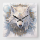 Recherche de loup blanc horloges Animal