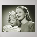 Suche nach mutter und tochter poster Vintag
