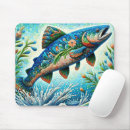 Recherche de mosaïque florale tapis souris Bleu