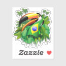 Recherche de toco autocollants Jungle