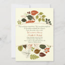 Recherche de autumn bridal shower invitations Feuillage