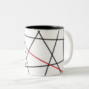 Recherche de lignes noires tasses Moderne