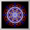 Recherche de noir blanc mandala posters Abstrait