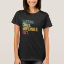 Suche nach legende seit 1977 tshirts November