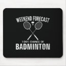 Recherche de badminton drôle tapis souris Tennis