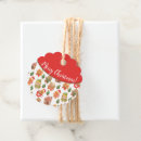 Recherche de gingerbread étiquettes cadeau Rouge