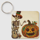 Recherche de los muertos porteclés Squelette
