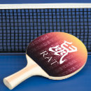 Recherche de lunaire raquettes ping pong Rouge