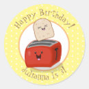 Recherche de pains grillés autocollants Drôle